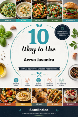 10 Ways to Use Aerva Javanica (Recipe Book)