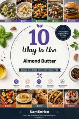 10 Ways to Use Almond Butter (Recipe Book)