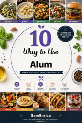 10 Ways to Use Alum (Recipe Book)
