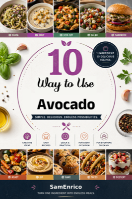 10 Ways to Use Avocado (Recipe Book)