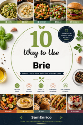 10 Ways to Use Brie (Recipe Book)