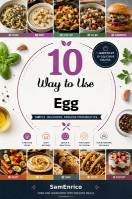 10 Ways to Use Egg (Recipe Book)