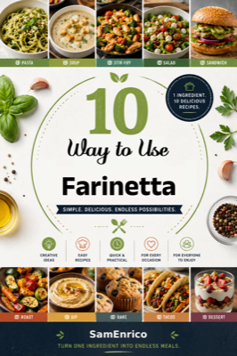 10 Ways to Use Farinetta (Recipe Book)