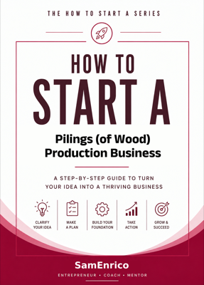 How to Start a Pilings (of Wood) Production Business (Beginners Guide)