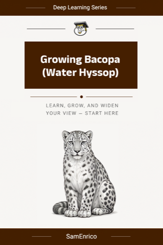 Growing Bacopa (Water Hyssop)