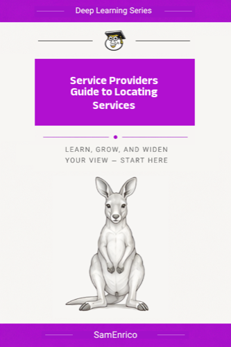Service Providers Guide to Locating Services