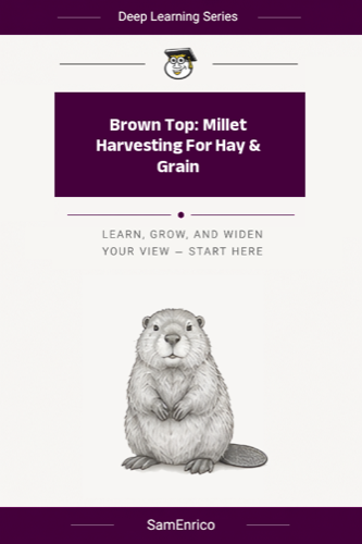 Brown Top: Millet Harvesting For Hay & Grain