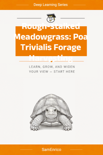 Rough-stalked Meadowgrass: Poa Trivialis Forage Harvesting