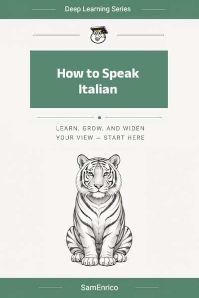 How to Speak Italian