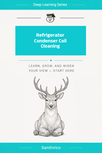 Refrigerator Condenser Coil Cleaning