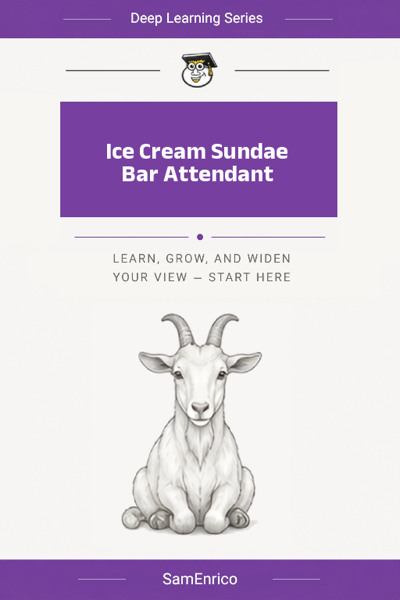 Ice Cream Sundae Bar Attendant