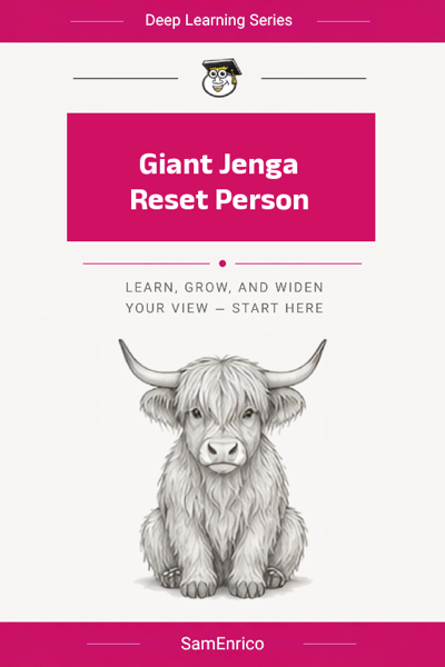 Giant Jenga Reset Person