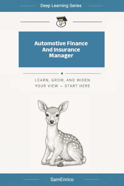 Automotive Finance And Insurance Manager