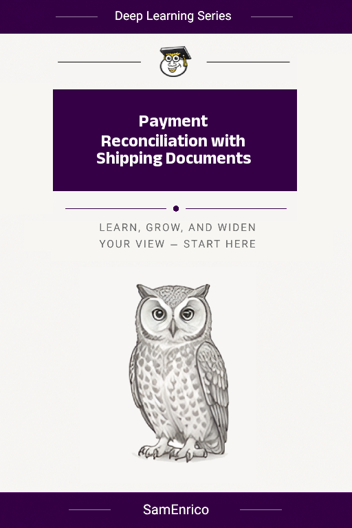 Payment Reconciliation with Shipping Documents