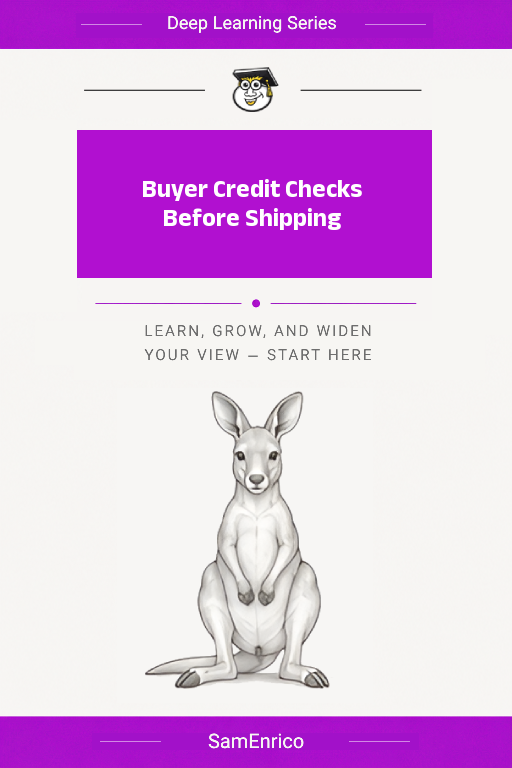 Buyer Credit Checks Before Shipping