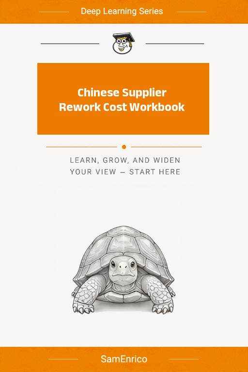 Chinese Supplier Rework Cost Workbook