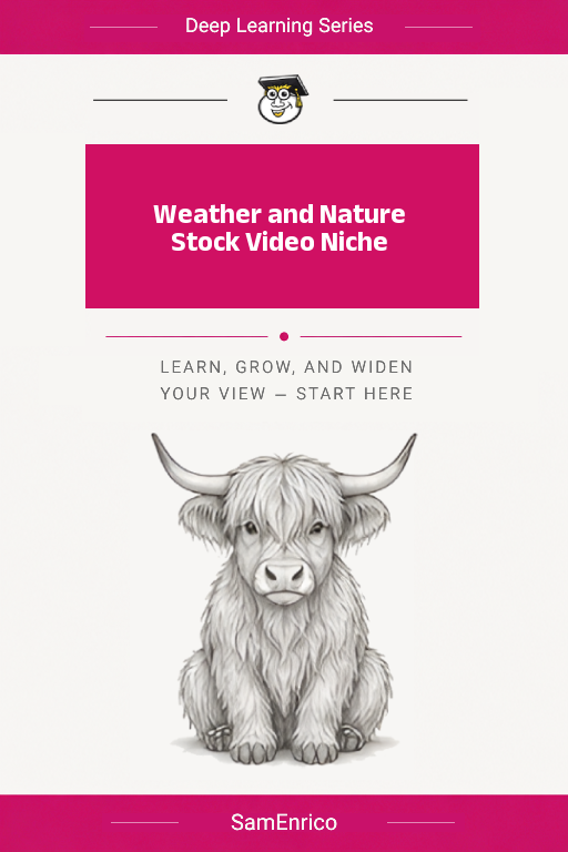 Weather and Nature Stock Video Niche