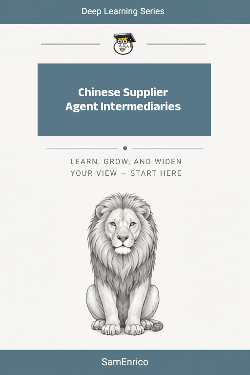 Chinese Supplier Agent Intermediaries
