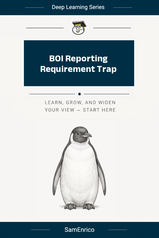 BOI Reporting Requirement Trap