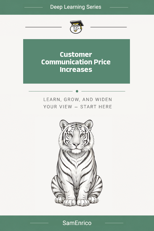 Customer Communication Price Increases