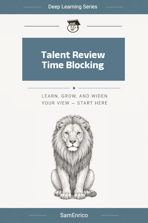 Talent Review Time Blocking