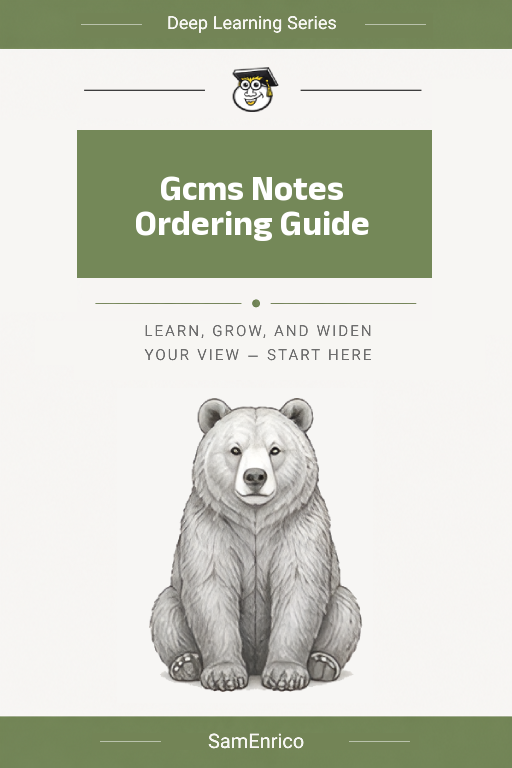Gcms Notes Ordering Guide