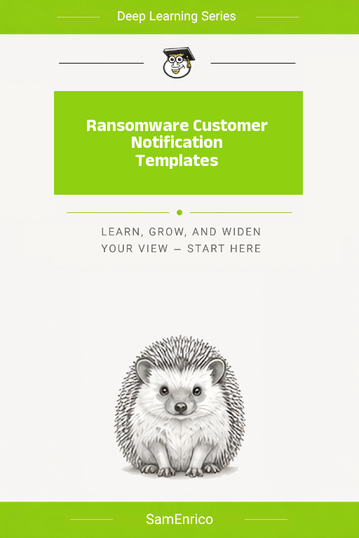 Ransomware Customer Notification Templates