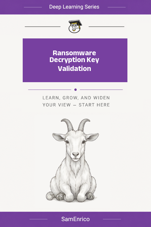 Ransomware Decryption Key Validation