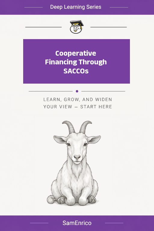 Cooperative Financing Through SACCOs