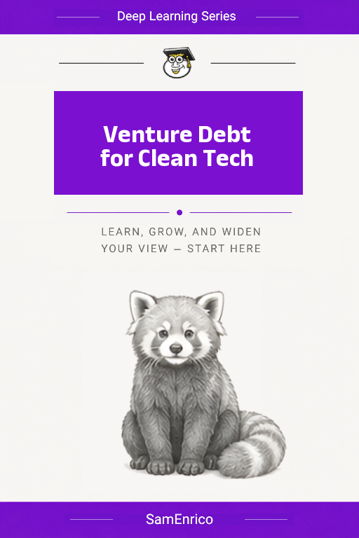 Venture Debt for Clean Tech