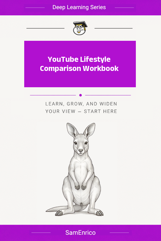 YouTube Lifestyle Comparison Workbook