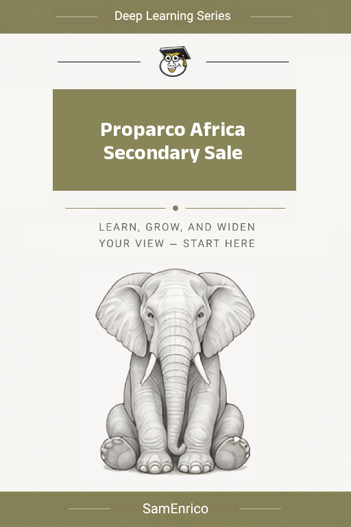Proparco Africa Secondary Sale