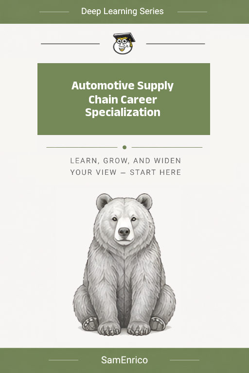 Automotive Supply Chain Career Specialization