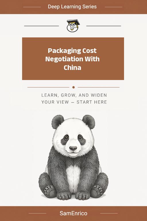 Packaging Cost Negotiation With China