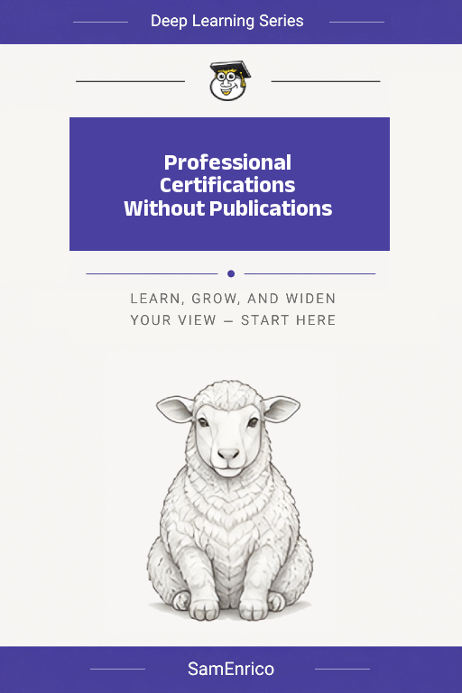 Professional Certifications Without Publications