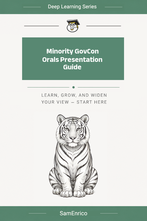 Minority GovCon Orals Presentation Guide