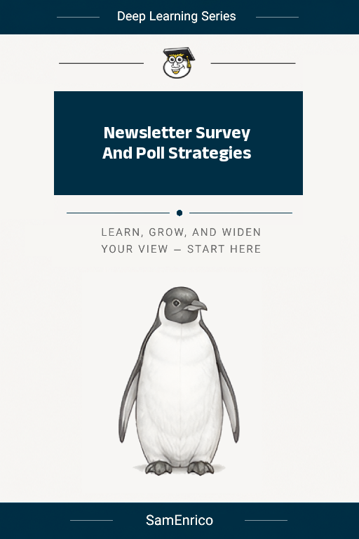 Newsletter Survey And Poll Strategies
