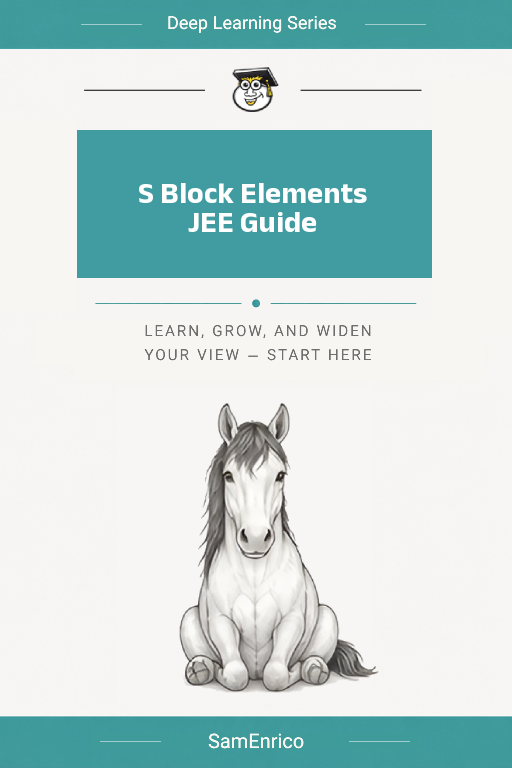 S Block Elements JEE Guide