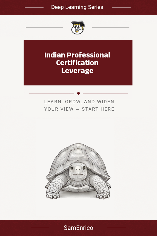 Indian Professional Certification Leverage