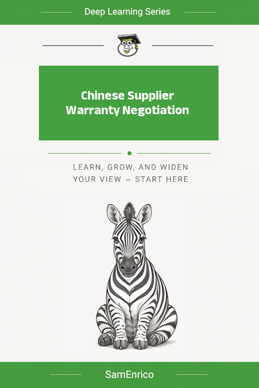 Chinese Supplier Warranty Negotiation