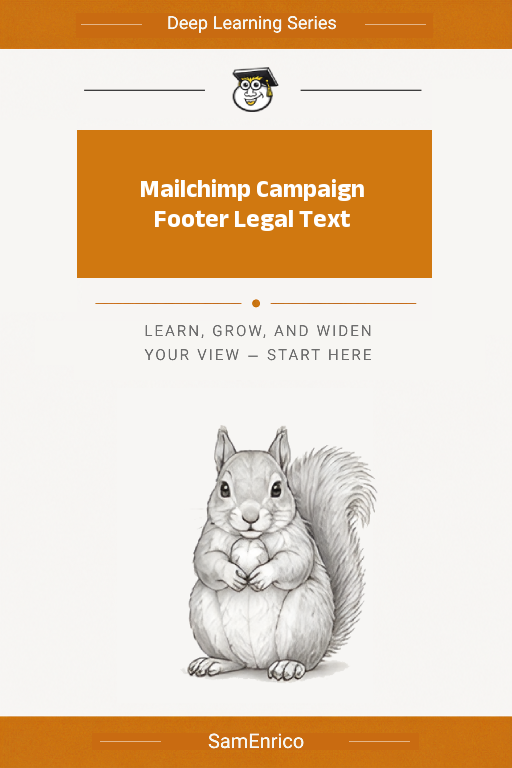 Mailchimp Campaign Footer Legal Text