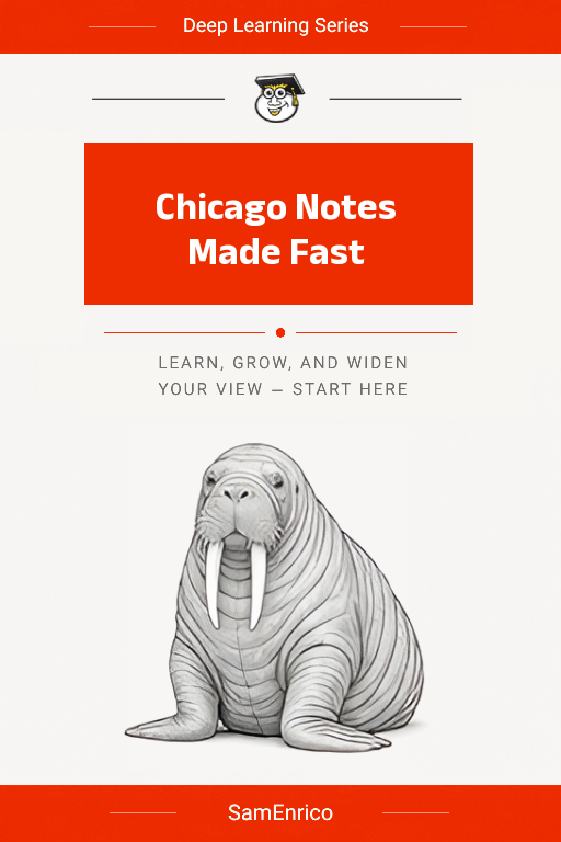 Chicago Notes Made Fast