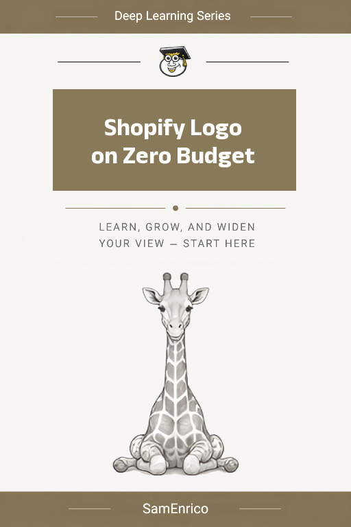 Shopify Logo on Zero Budget