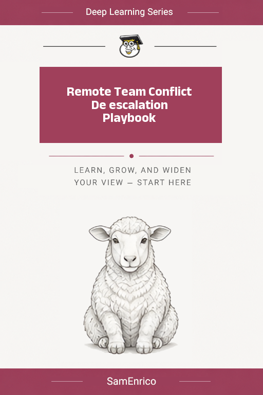 Remote Team Conflict De escalation Playbook