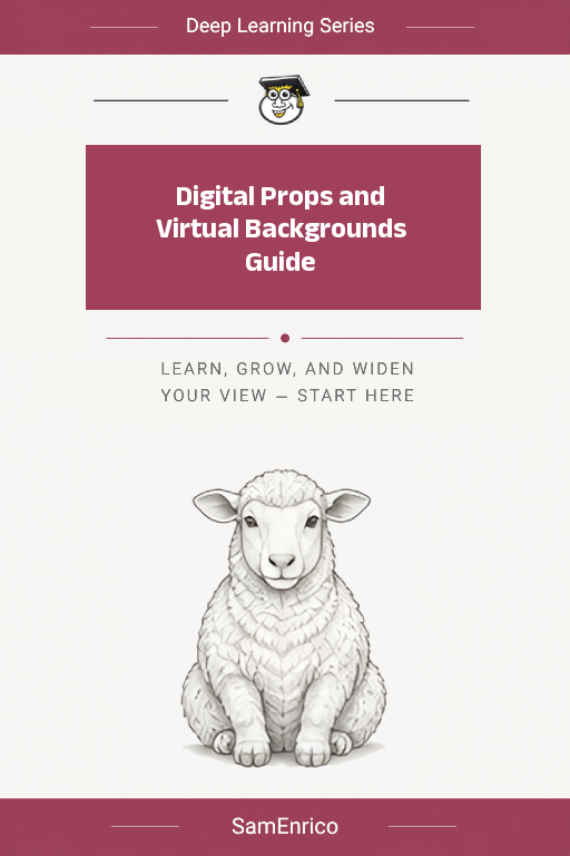 Digital Props and Virtual Backgrounds Guide