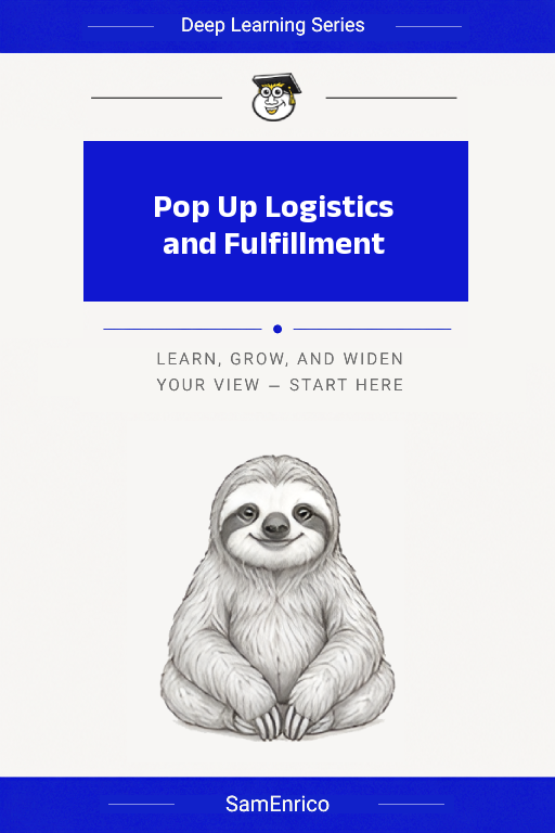 Pop Up Logistics and Fulfillment