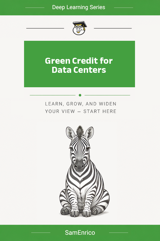Green Credit for Data Centers