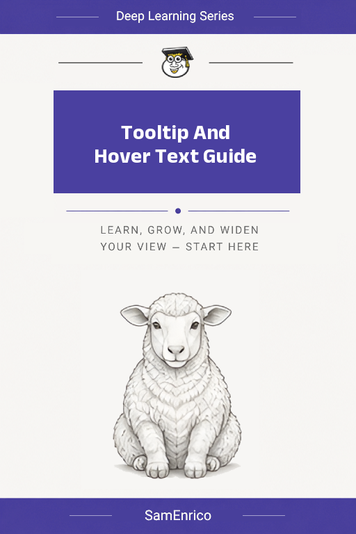 Tooltip And Hover Text Guide