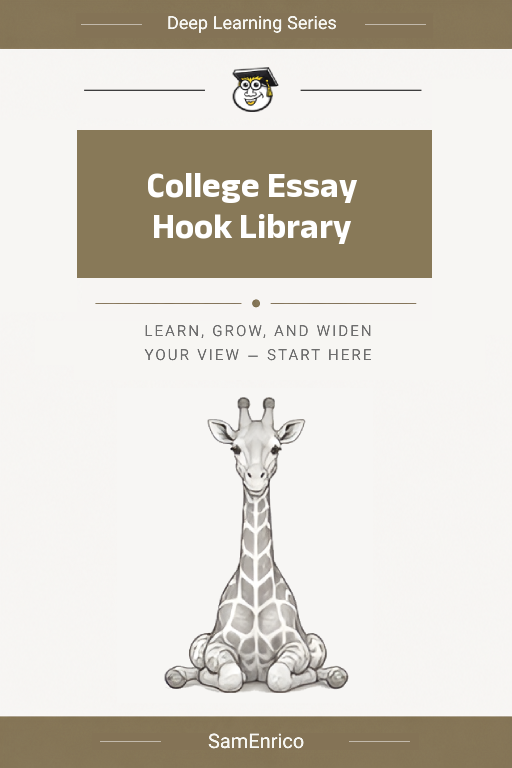 College Essay Hook Library
