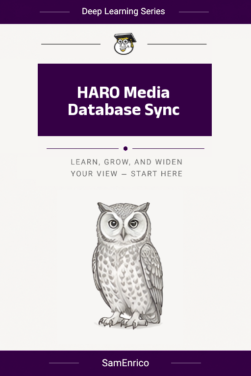 HARO Media Database Sync